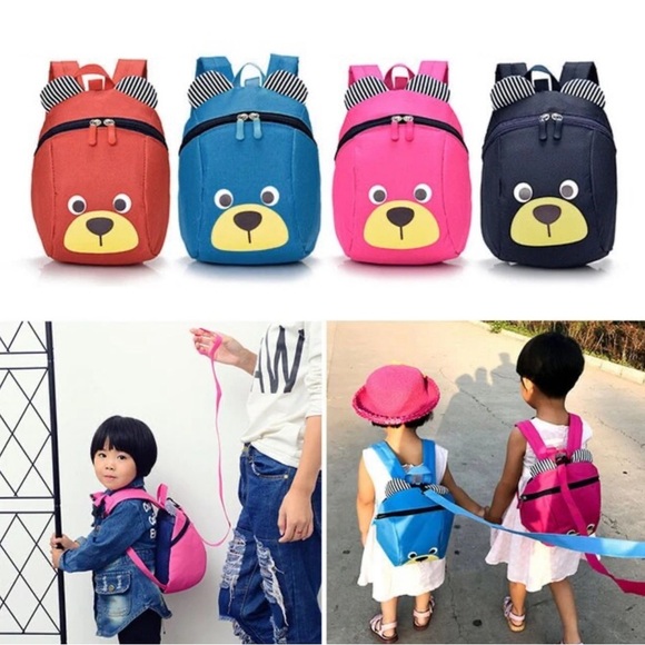 NEW Toddler Safety Harness Walking Leash School Backpack. - Picture 4 of 17